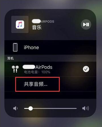 海南藏族苹果14音频维修点分享iPhone14音频共享设置方法 