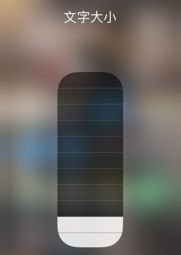 海南藏族苹果手机维修分享小技巧：在 iPhone 控制中心快速调节字体大小 